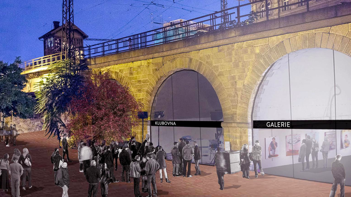 Oblouky Negrelliho viaduktu parkování patřit nebudou