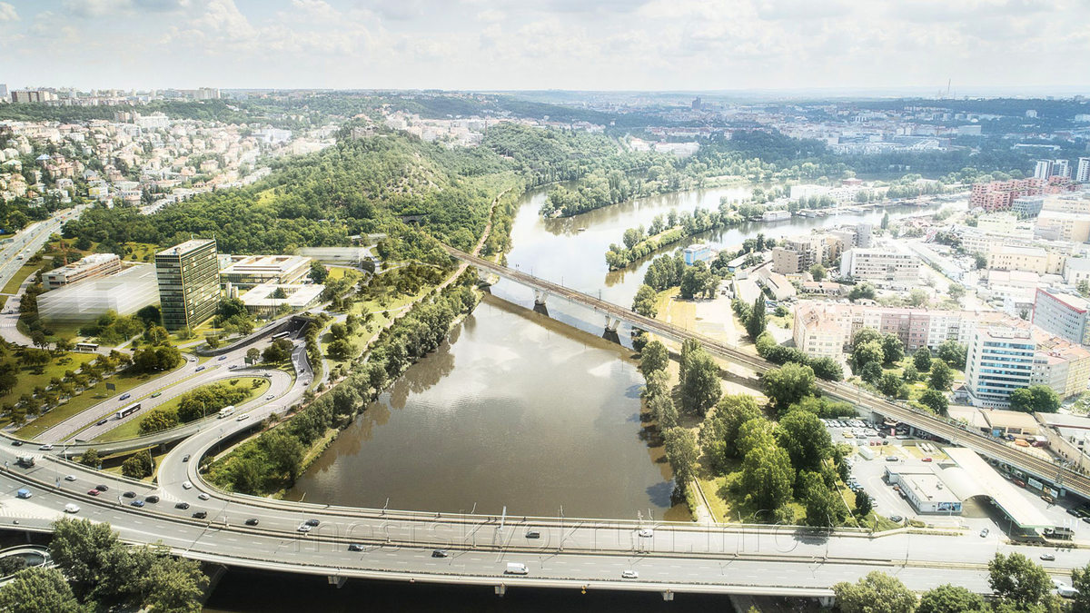 Povltavská promenáda propojí Rohanský park, Rokytku a Trojskou kotlinu, magistrát řeší studii