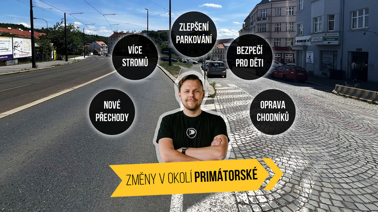 Jak se promění okolí Primátorské ulice v Horní Libni?