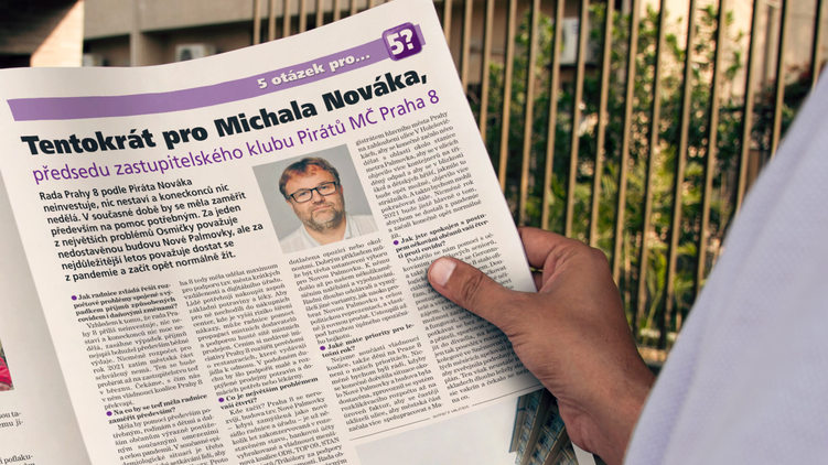 Vaše8: Pět otázek tentokrát pro Michala Nováka