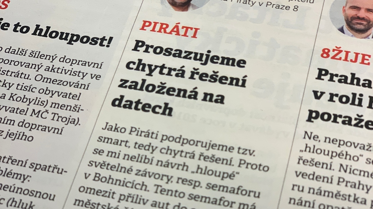 Prosazujeme chytrá řešení založená na datech
