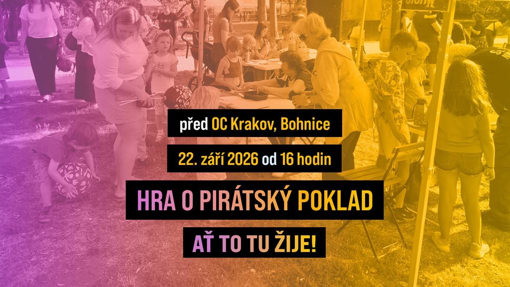 Už jste to slyšeli? V Bohnicích se ukrývá pirátský poklad!