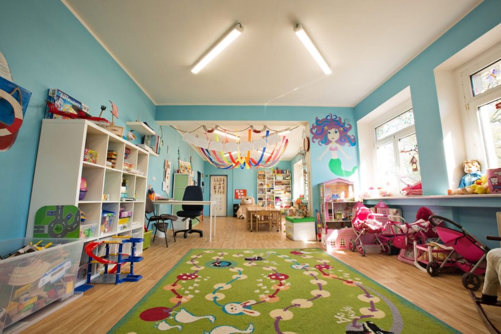 Dětská skupina - ilustrační obrázek